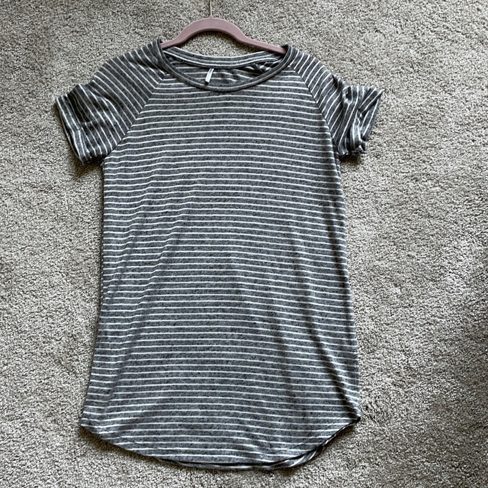 Striped T Shirt Dress